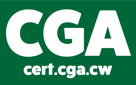 CGA certification seal — cert.cga.cw